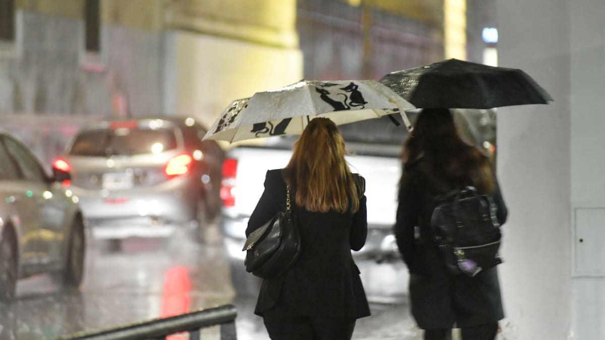 Alerta por tormentas y lluvias. Foto: NA.