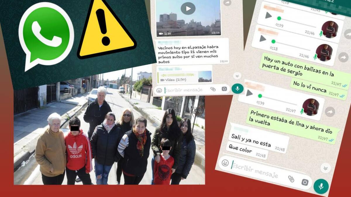 Alerta por Whatsapp ante la inseguridad en Lanús