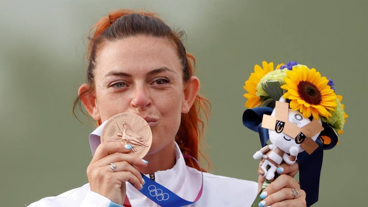 Alessandra Perilli, Juegos Olímpicos, EFE