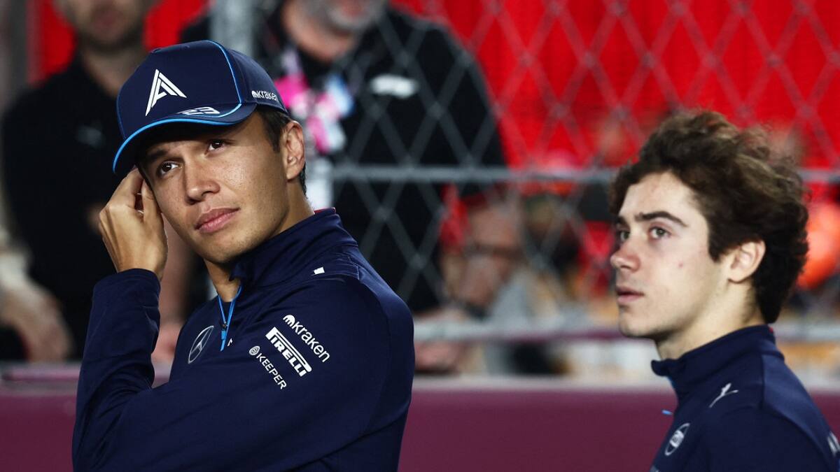 Alex Albon y Franco Colapinto. Foto: Reuters.