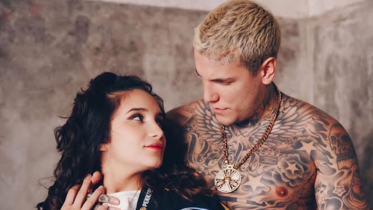 Alex Caniggia y Melody Luz. Foto: Instagram/alexcaniggia.