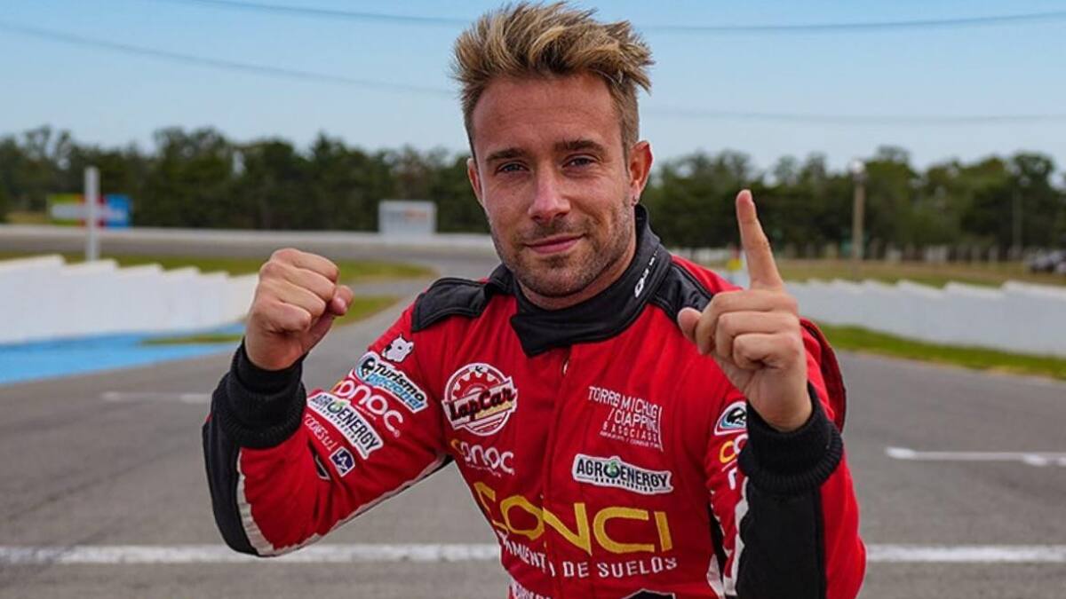 Alex Conci, el piloto de automovilismo fallecido. Foto: Instagram @alexaaconci.