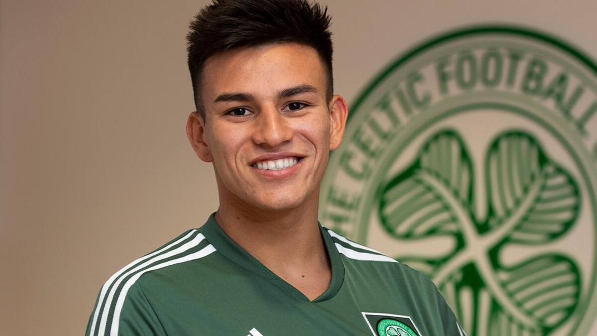 Alexandro Bernabei. Foto: Twitter Celtic.