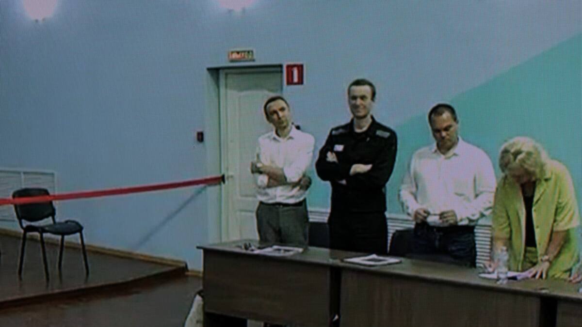 Alexéi Navalny recibió el apoyo de Estados Unidos tras la nueva condena. Foto: Reuters.