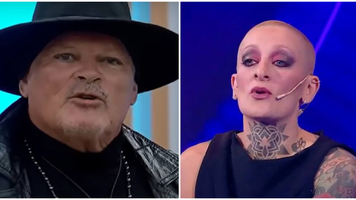 Alfa y Furia, ex GH. Fotos: captura Telefe.