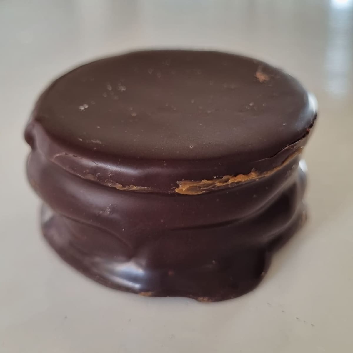 Alfajor Barrigón. Foto: Instagram @probandoalfajores