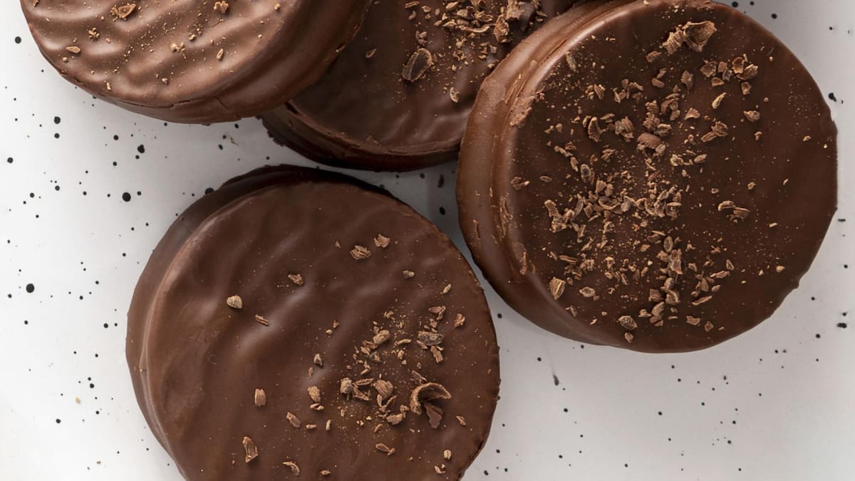 Alfajor de chocolate. Foto: Freepik.
