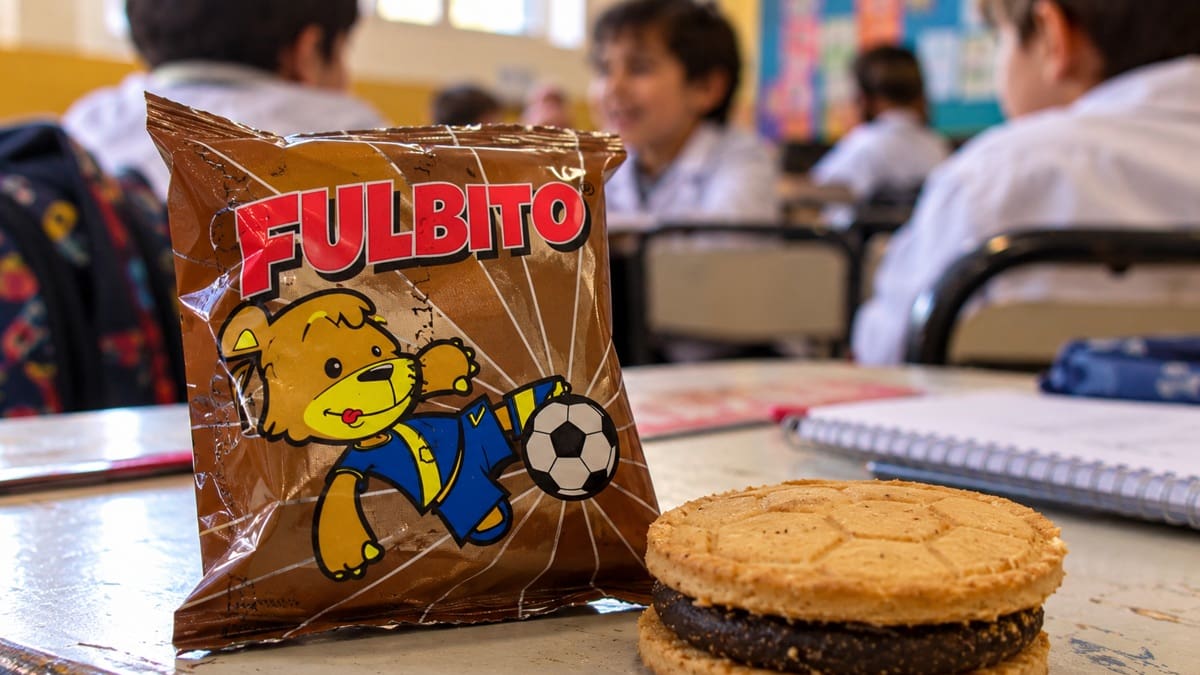 Con su inconfundible relleno de maní y un precio accesible, el Fulbito marcó la infancia de miles de argentinos.