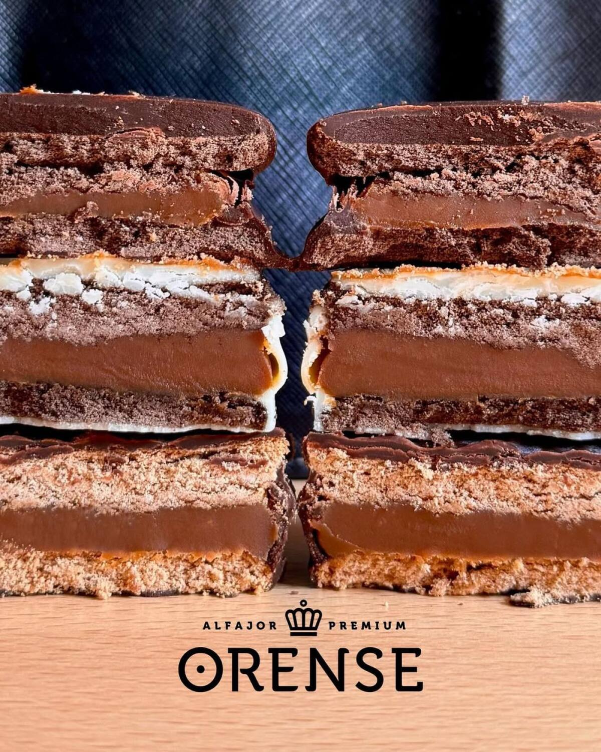 Alfajores Orense. Foto Instagram @orense.alfajores