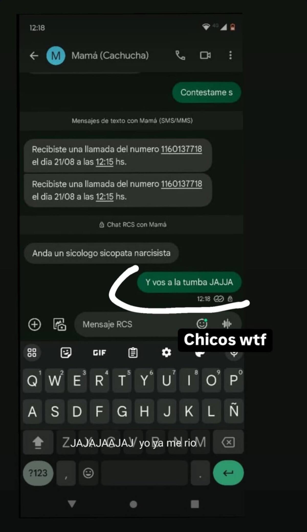 Algunas de las capturas que se viralizaron en la redes. Foto: X/@badgyaItom.