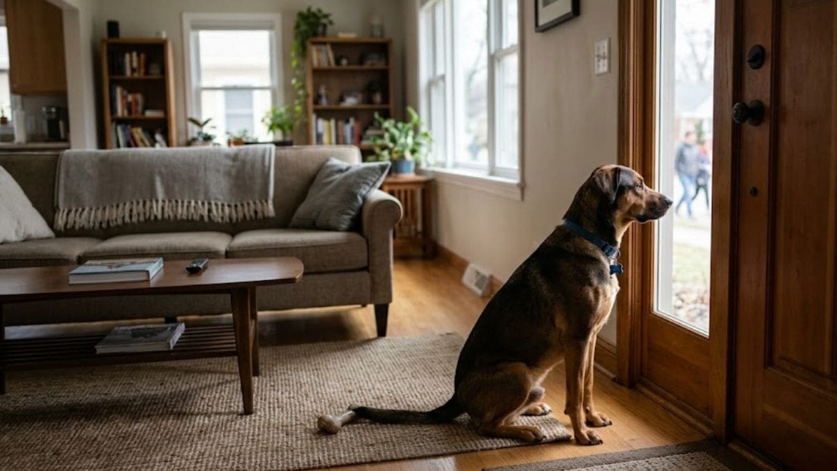 Los veterinarios coinciden: esto es lo que siente un perro cuando queda solo en casa por varias horas