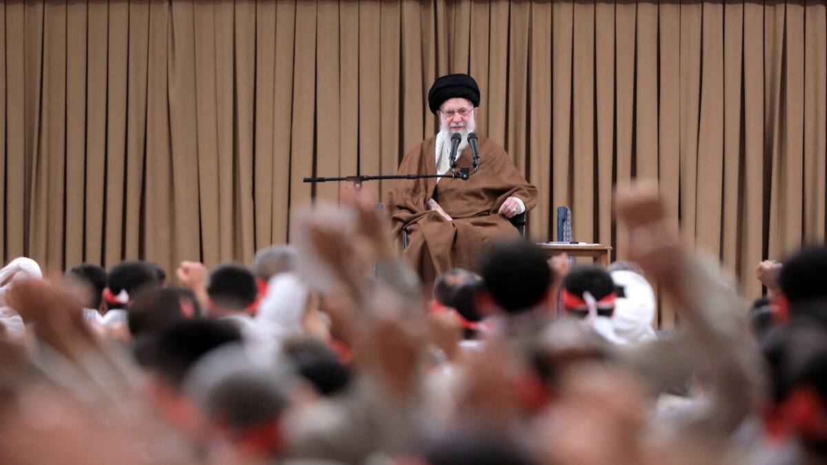 Ali Jamenei, líder supremo de Irán. Foto: Reuters.