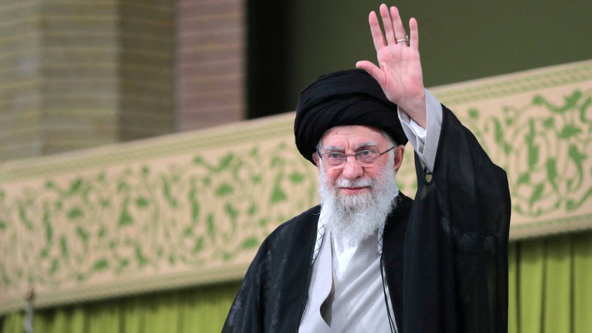 Ali Jameneí, líder supremo de Irán. Foto: REUTERS.