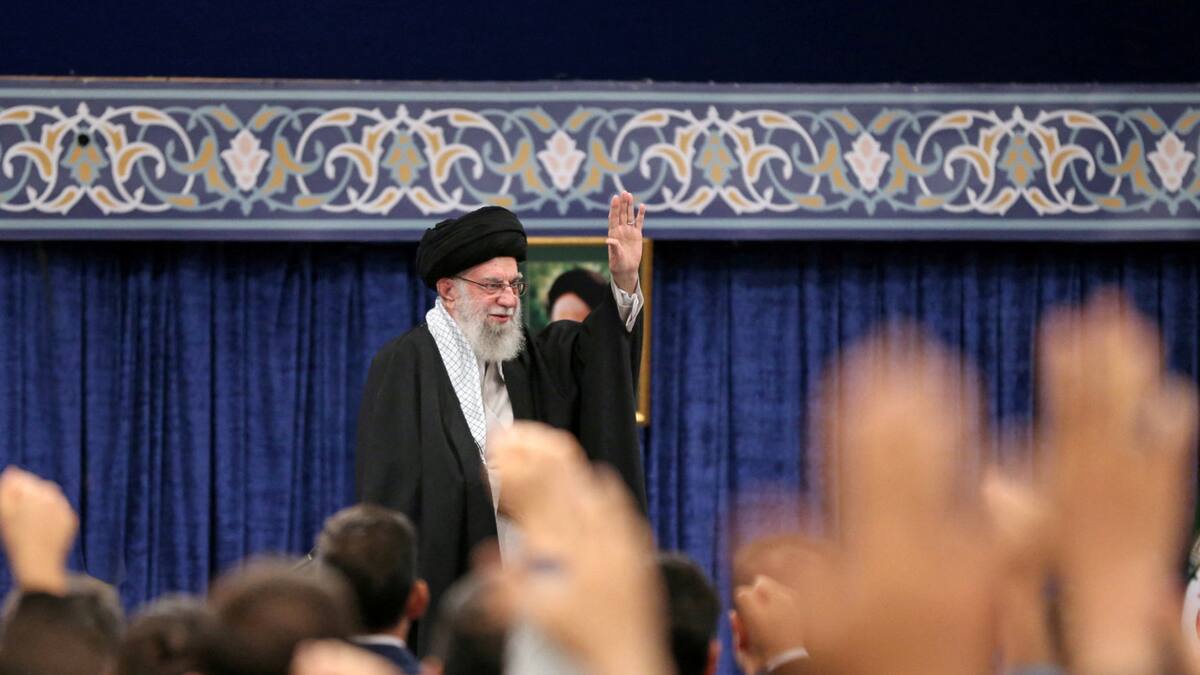 Alí Jamenei, líder supremo de Irán. Foto: Reuters.