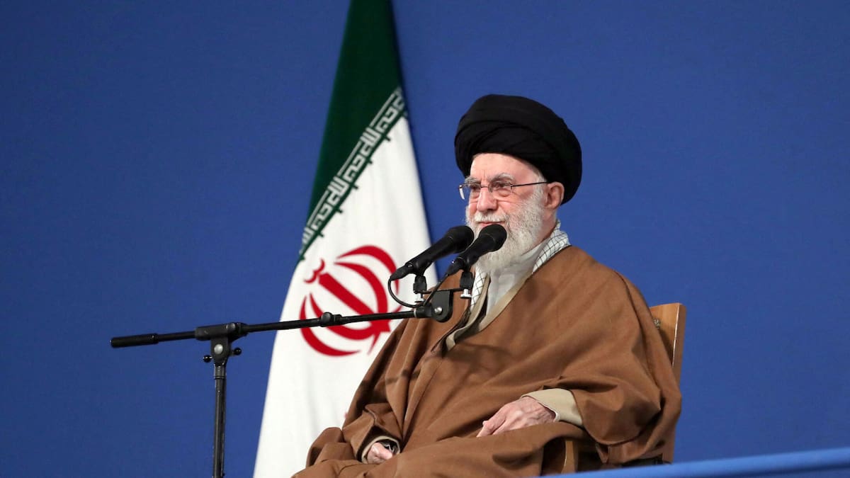 Ali Jamenei, líder supremo de Irán. Foto: Reuters/West Asia News Agency.