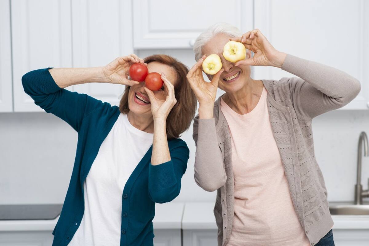 Alimentación saludable, longevidad. Foto: Freepik.