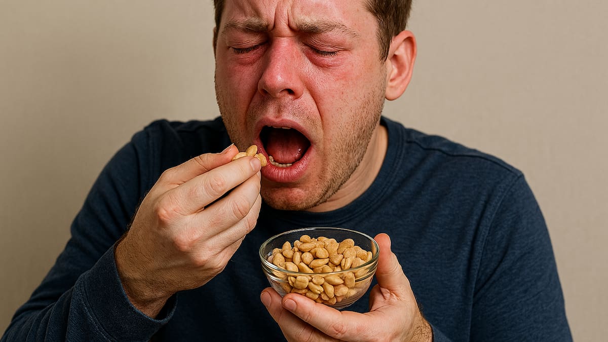 El sorprendente motivo por el que el maní y otros alimentos comunes desencadenan alergias