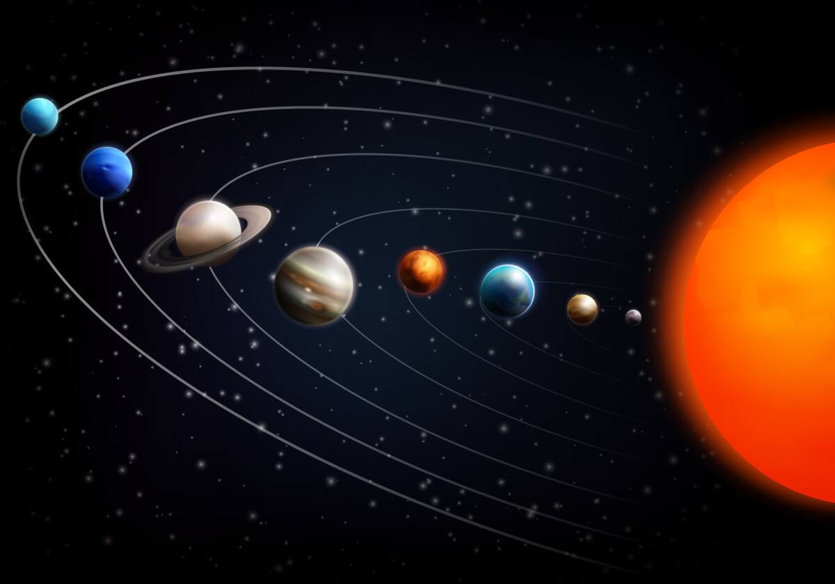 Alineación de planetas. Foto Freepik