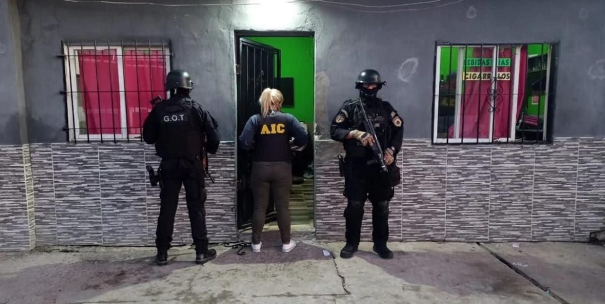 Allanamiento contra "Los Monos". Foto: NA.