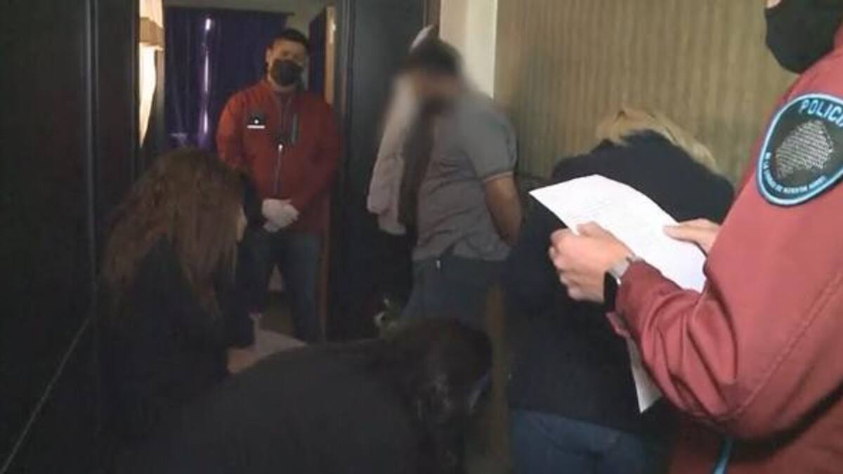 Allanamiento en Belgrano, captura video