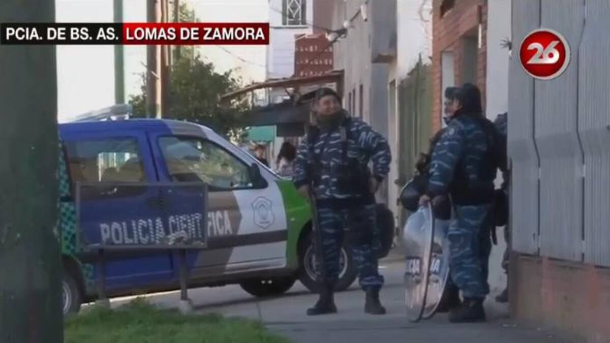 Allanamiento en Lomas de Zamora