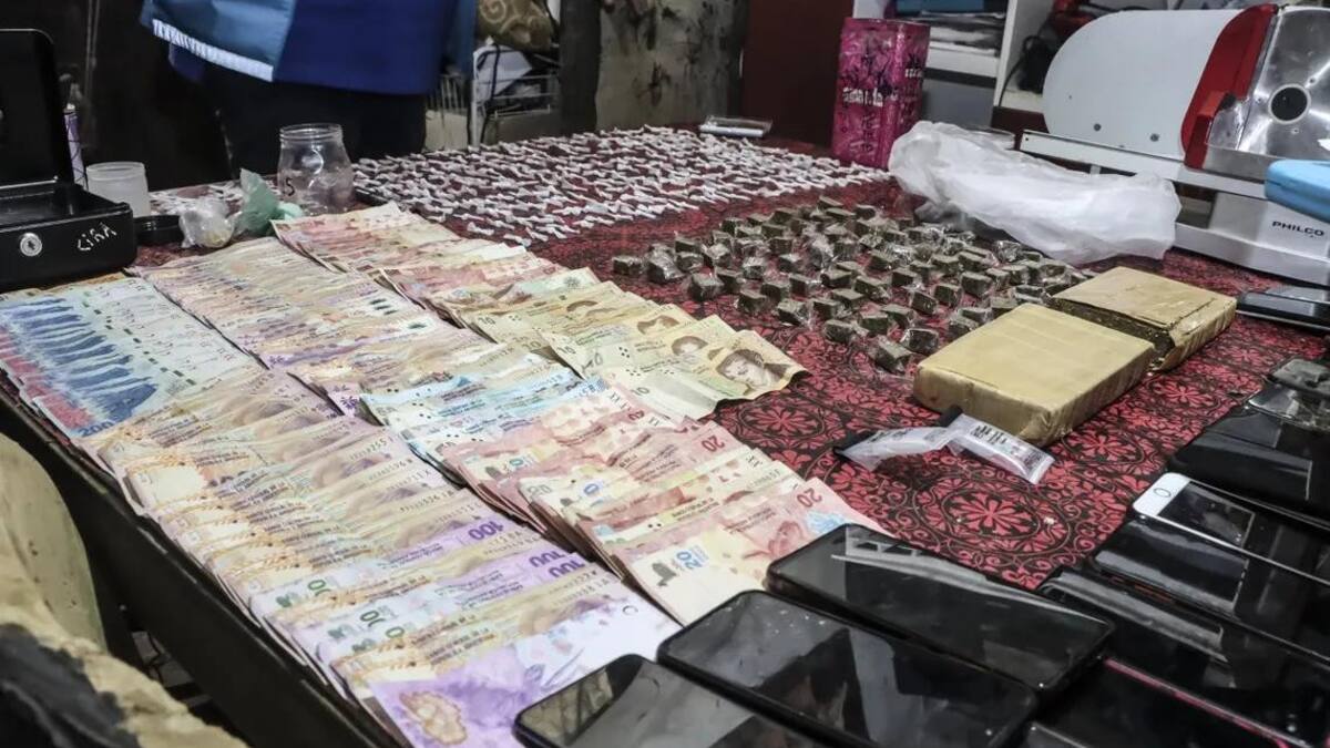 Allanamiento en Villa Lugano. Foto: Policía de la Ciudad