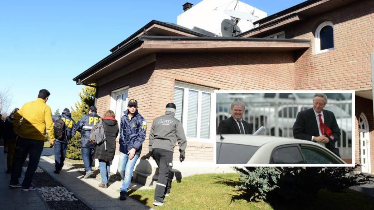 Allanamiento Río Gallego - Corrupción K