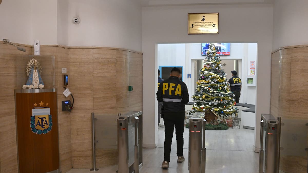Allanamientos en la AFA por la causa Sur Finanzas.