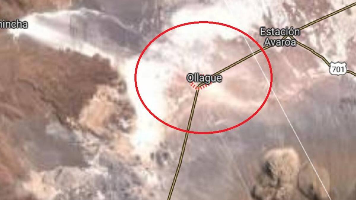 Chile: la ciudad de Ollagüe sufrió un sismo de magnitud 2.6