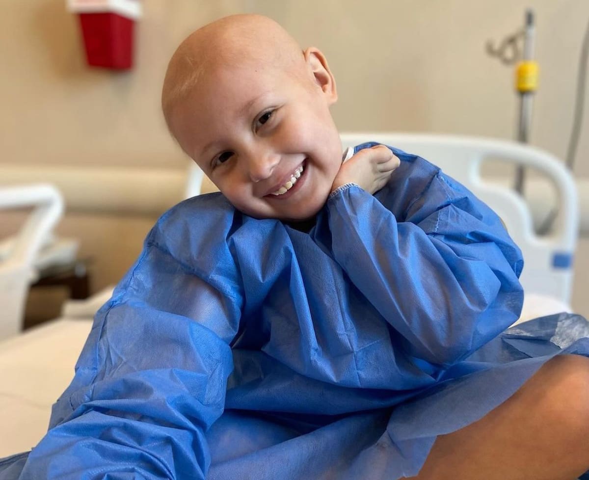 Alma, la pequeña que venció la Leucemia. Foto: @jilietadiez_