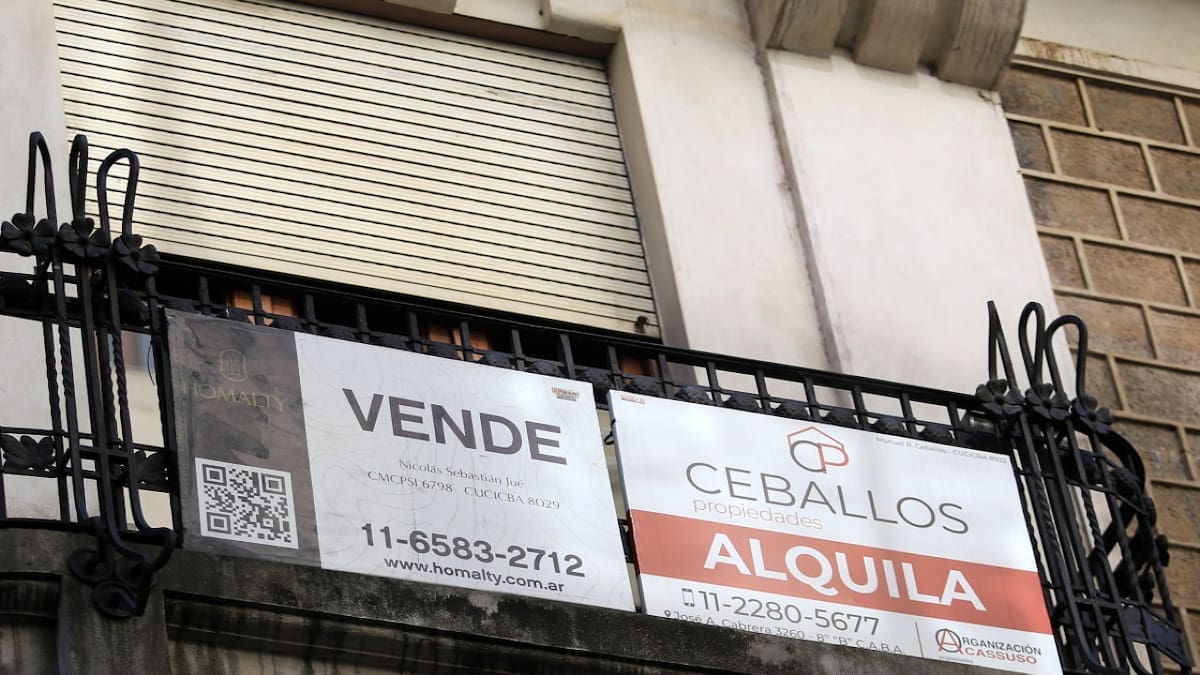 Alquiler. Foto: NA (Marcelo Capece)
