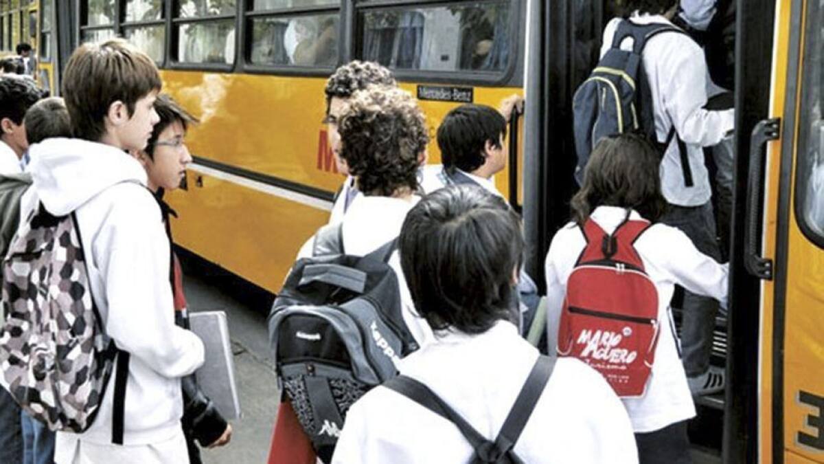 Alumnos. Foto: Télam.