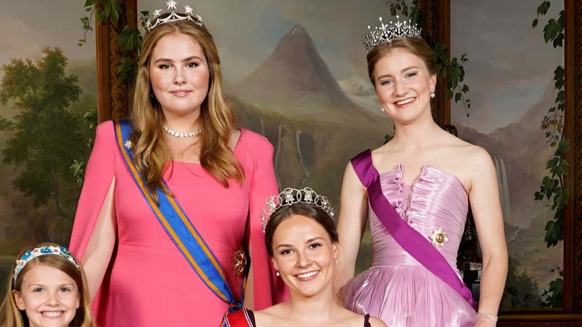 Amalia de Países Bajos, Elisabeth de Bélgica e Ingrid de Noruega. Foto: Instagram.