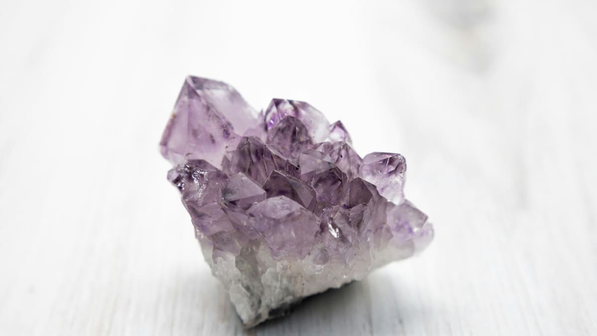 Amatista, piedra energética. Foto: Unsplash