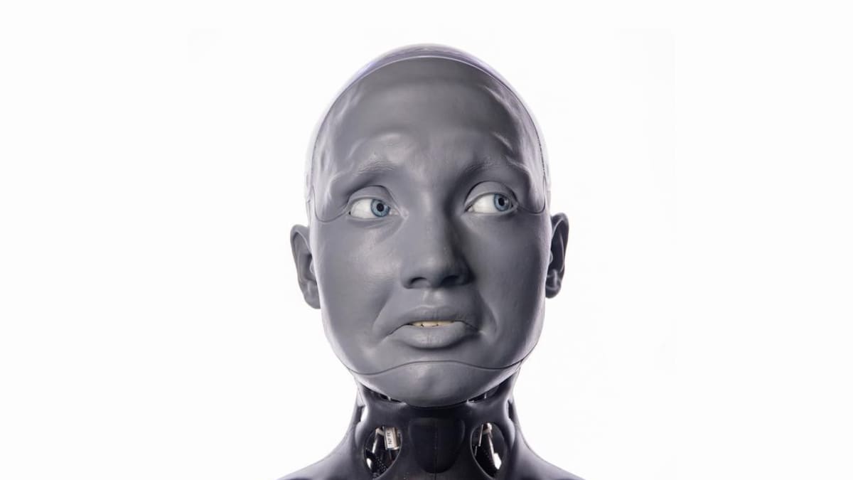 Ameca, el robot humanoide más avanzado del mundo. Foto: @amecatherobot
