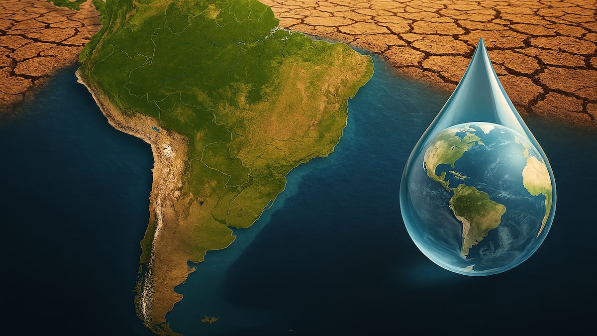 El recurso más valioso del futuro: Argentina y otros tres países lideran una reserva clave de agua