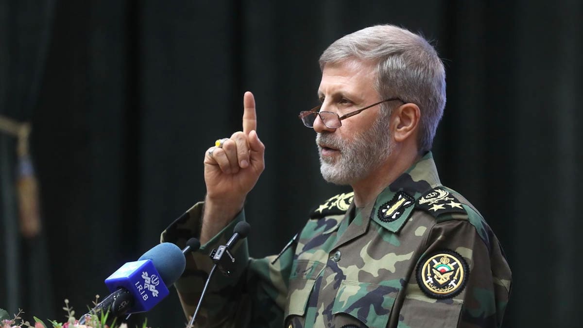 Amir Hatami, comandante en jefe del Ejército de Irán.