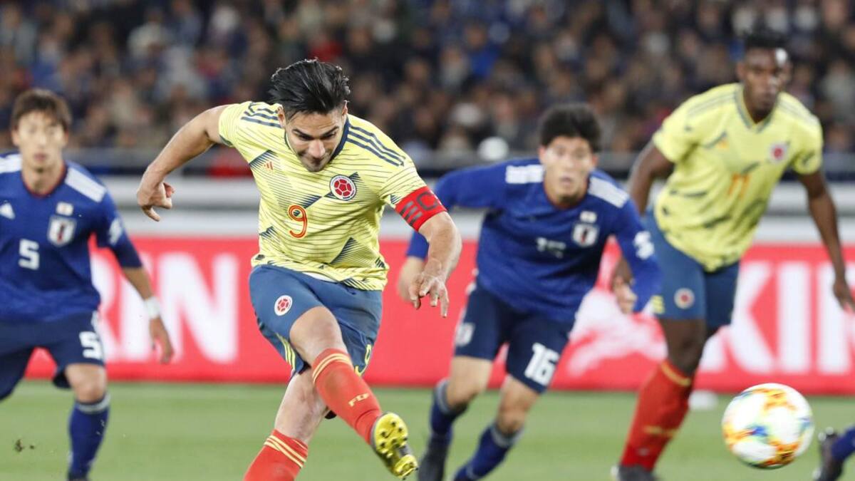 Amistoso internacional FIFA, Japón y Colombia, REUTERS