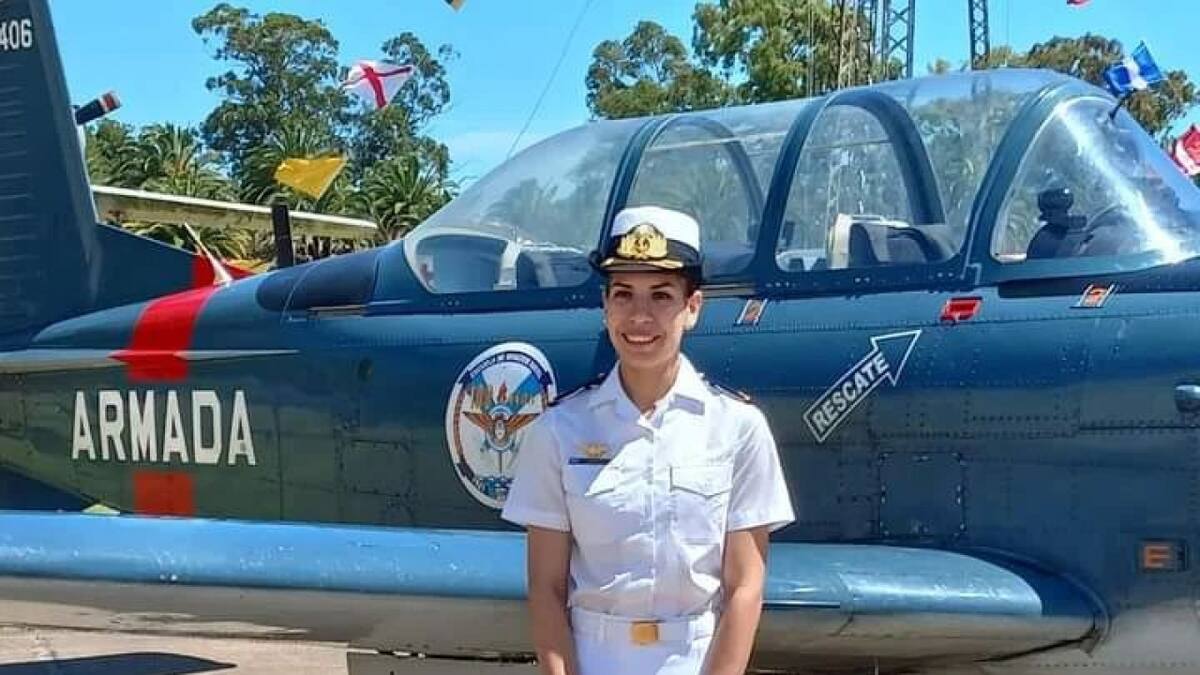 Ana María Lourdes Sarmiento. Foto: Instagram fuerzasarmadas_patriasarg
