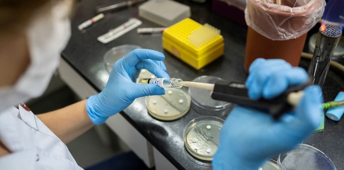 Análisis de influenza en el Instituto Malbran.