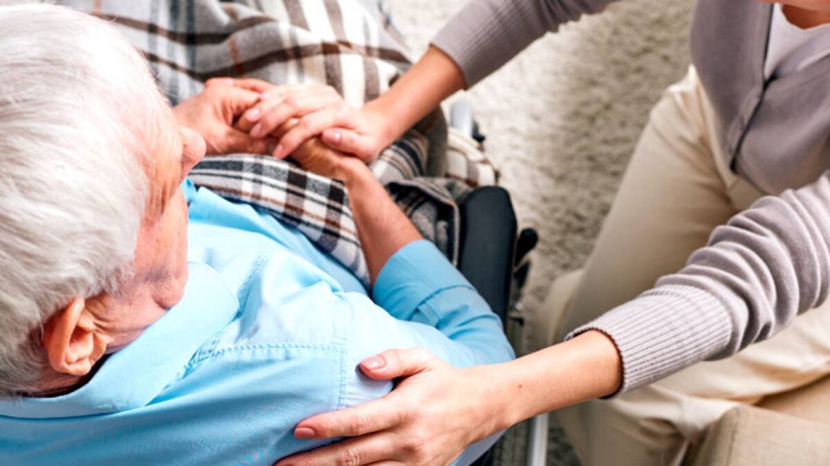 Ancianos, PAMI, cuidadores, salud. Foto: X