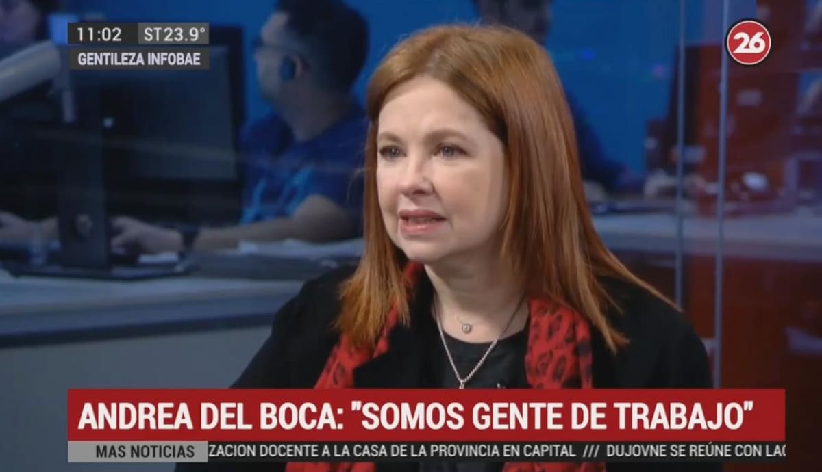 Andrea del Boca - Entrevista