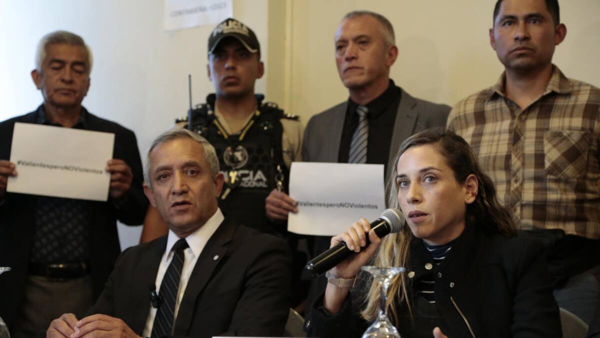 Andrea González Nader, nueva candidata del movimiento Construye. Foto: EFE.