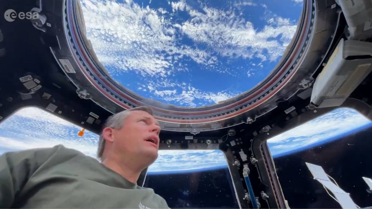Andreas Mogensen, astronauta. Foto: X.