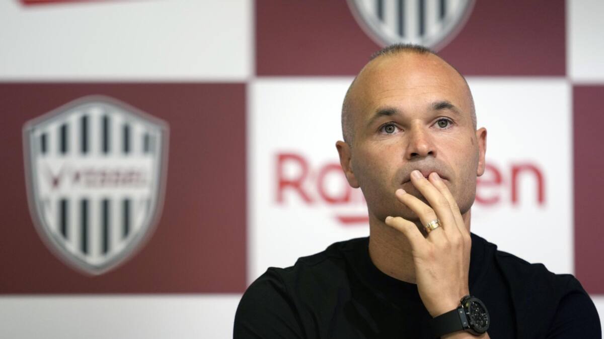 Andrés Iniesta fue tentado para jugar en el fútbol argentino. Foto: EFE.