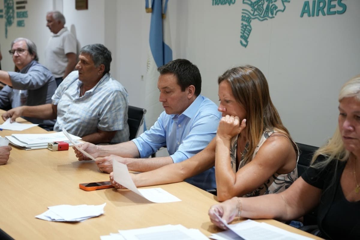 Andrés Watson anunció la normalización del servicio de las líneas locales.