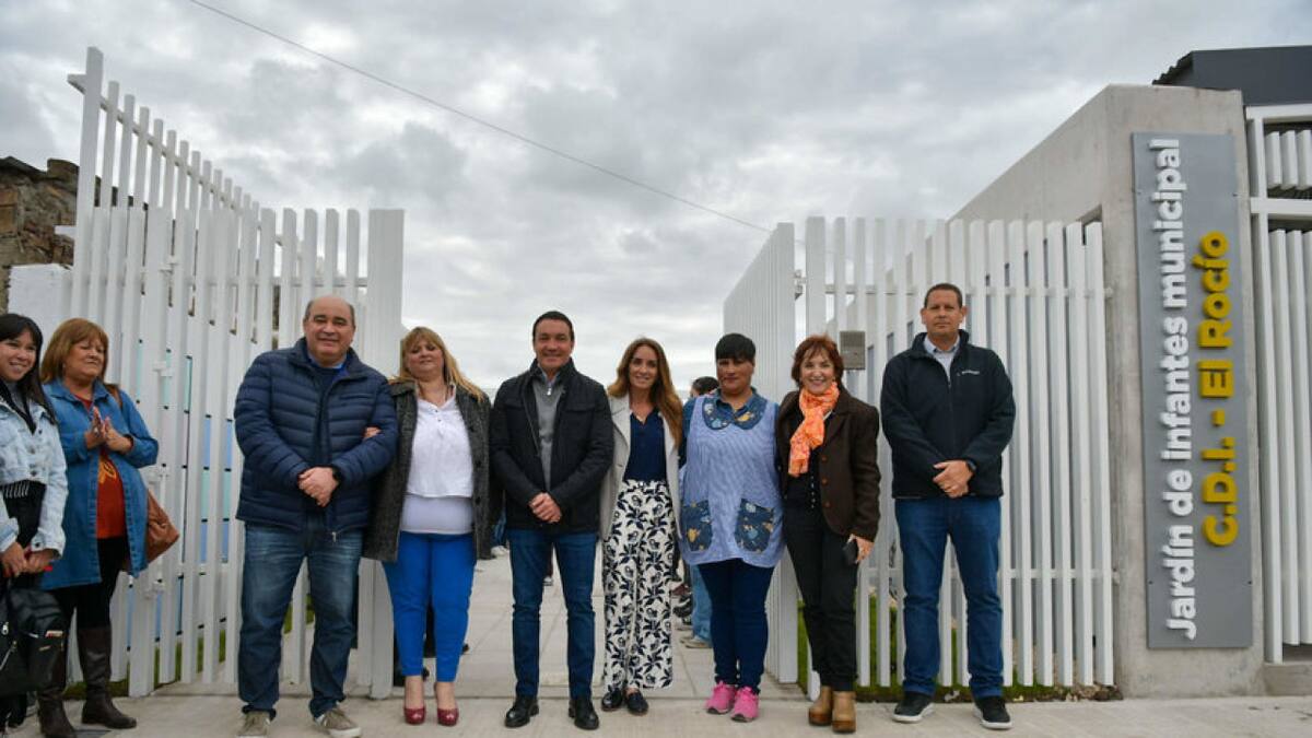 Andrés Watson inauguró nuevo Centro de Desarrollo Infantil en Florencio Varela. Foto: Prensa.