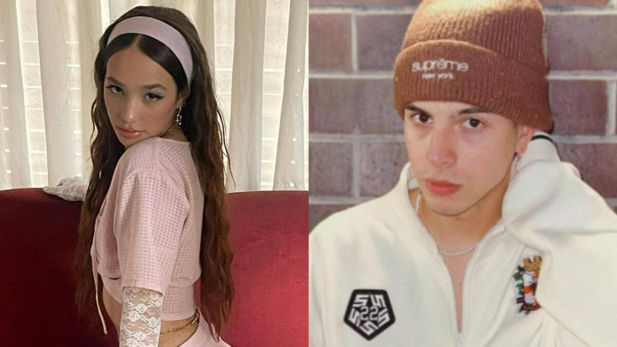 Ángela Torres y Rusherking. Fotos: redes sociales.