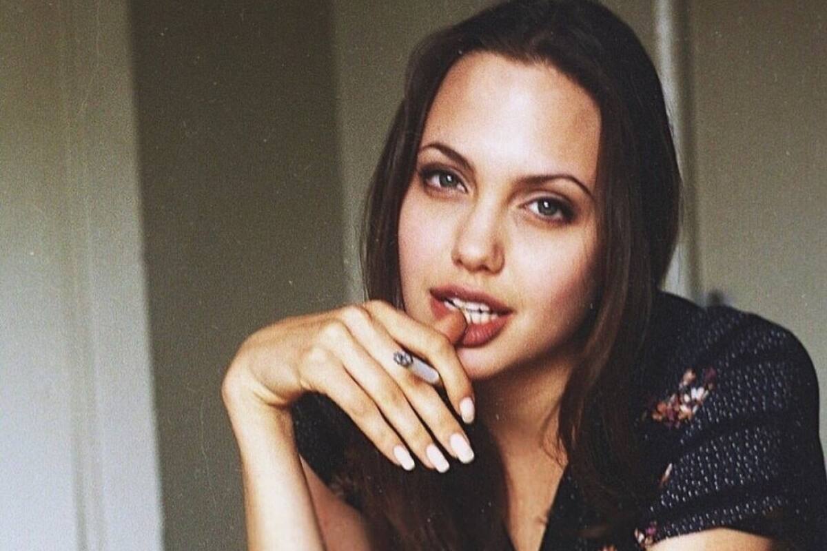 Angelina Jolie de joven. Foto: X