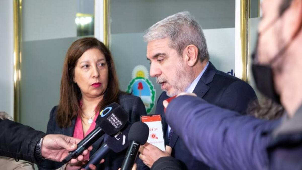 Aníbal Fernández. Foto: NA.